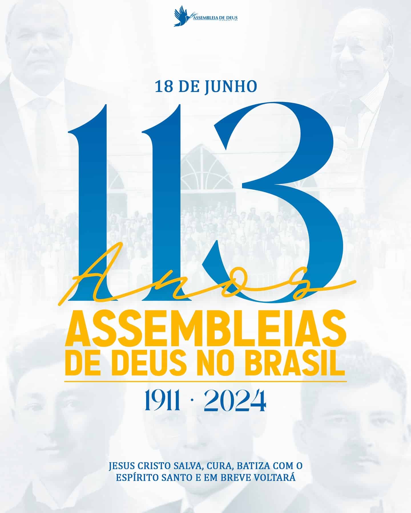 Anos Das Assembleias De Deus No Brasil Assembleia De Deus Em